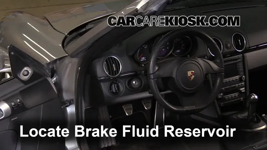 2012 Porsche Boxster 2.9L 6 Cyl. Brake Fluid